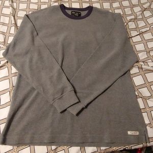 Eddie Bauer gray long sleeved shirt